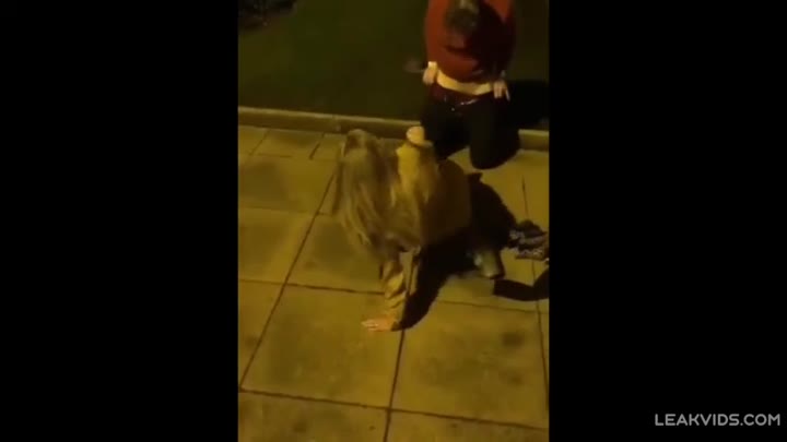 British couple caught doing it in the side of the road.