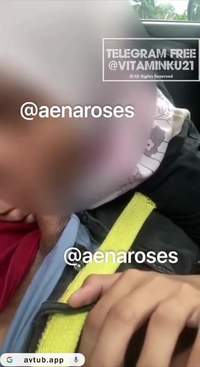 Aenaroses Awek Hijab Malay Full Nyepong Dalam Mobil