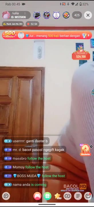 BabyAuliya Ukhty Nakal Dream Live