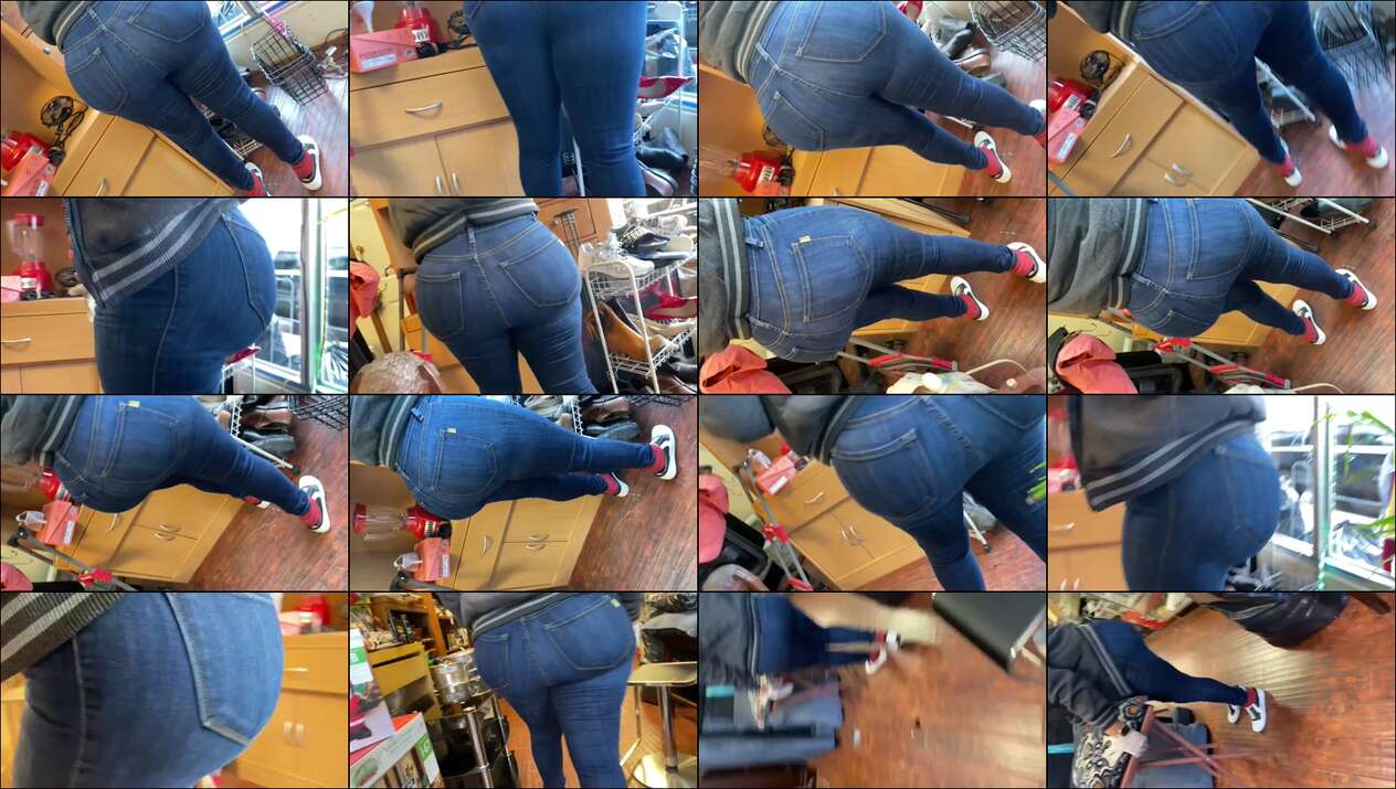 retail booty candid videos