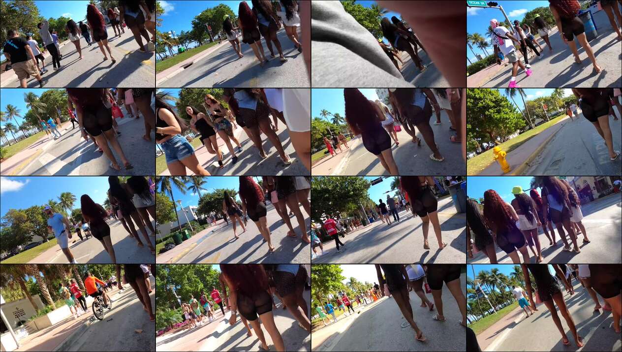 chicago beach candids videos