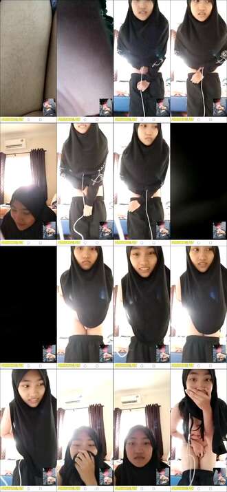 Jilbab SMA sange liat kontol saat VCS