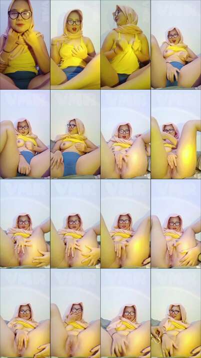 Hijab Kuning yg Lagi Viral Omek