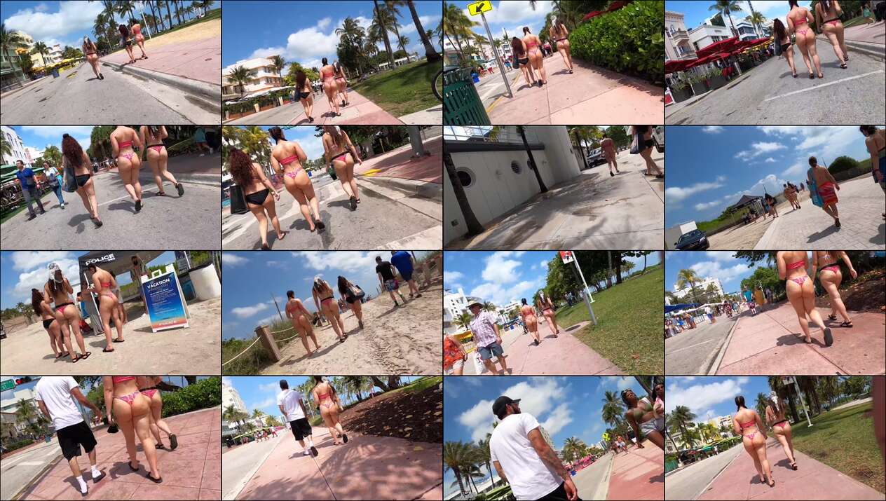 chicago beach candids videos