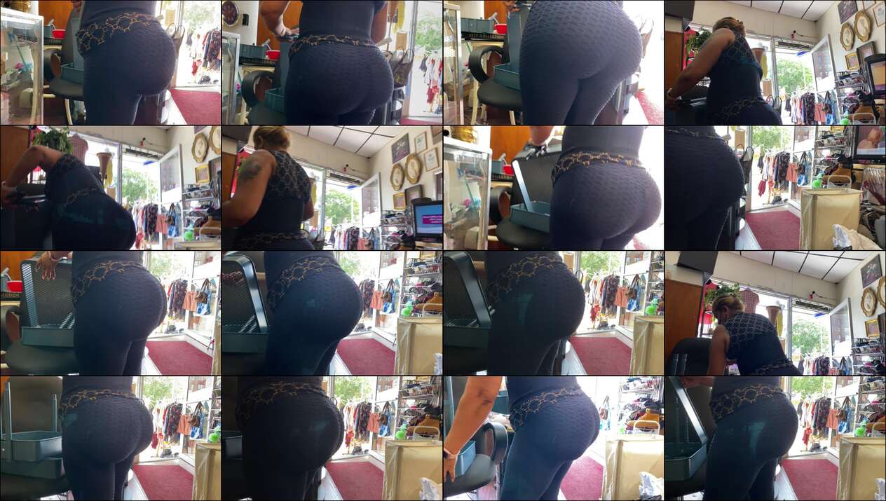 retail booty candid videos