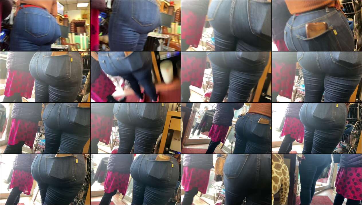retail booty candid videos