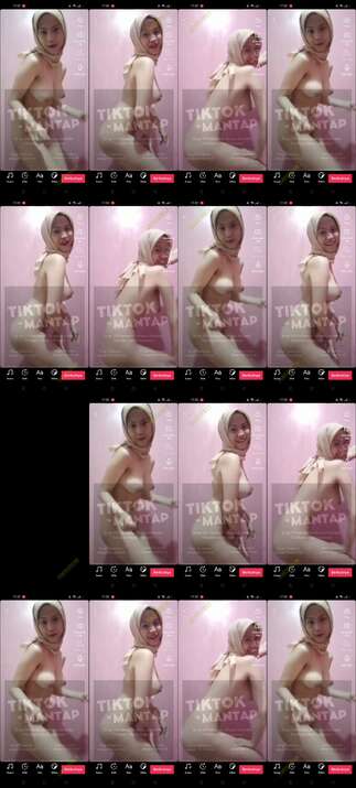 jilbab tiktok telanjang