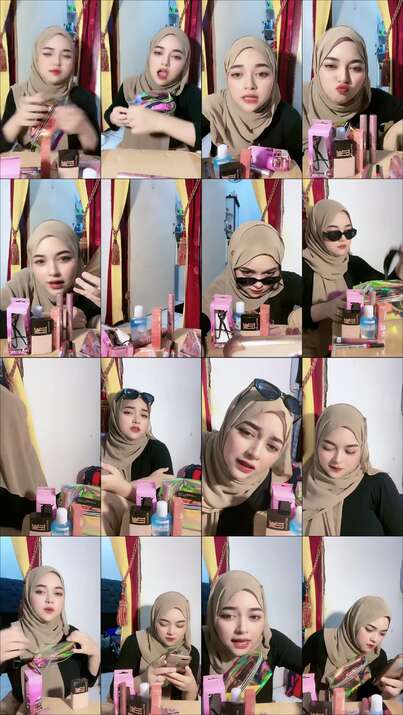 Viral!!! live jilbab hitam