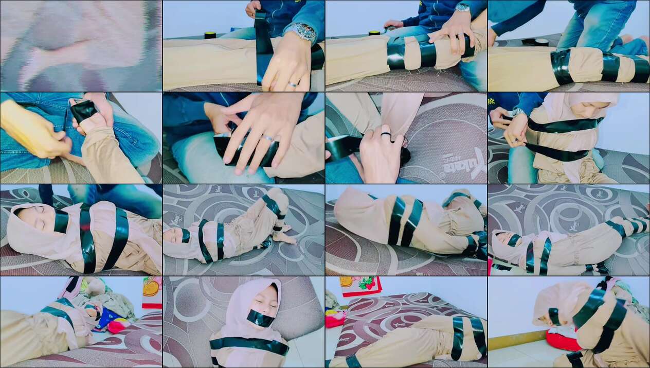 Lakban Ukhty Remaja Manis Fetish BDSM Masuk!