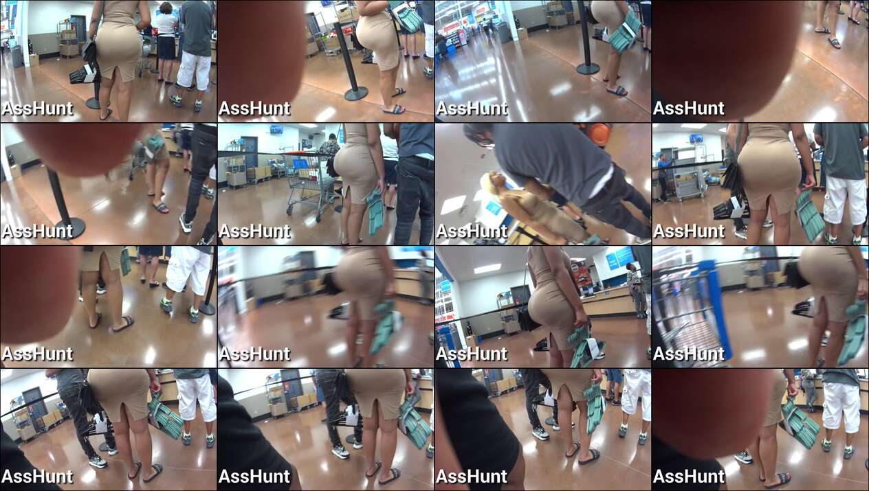 ass hunt candid videos