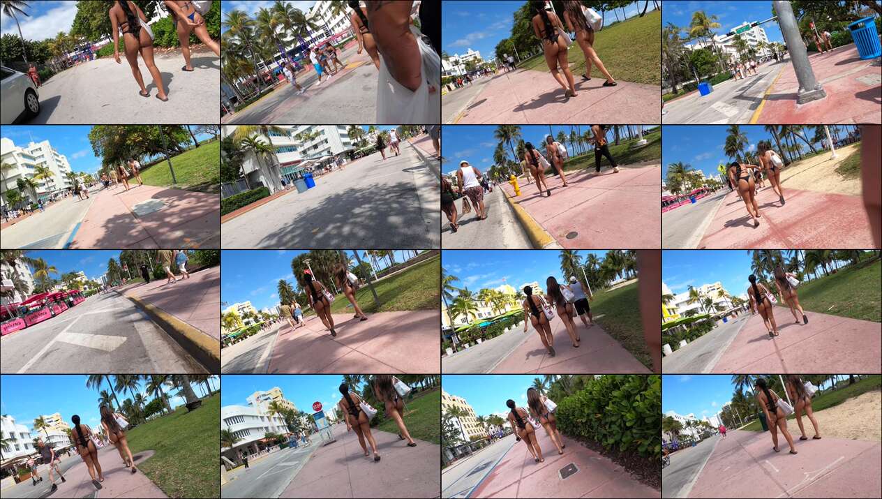 chicago beach candids videos