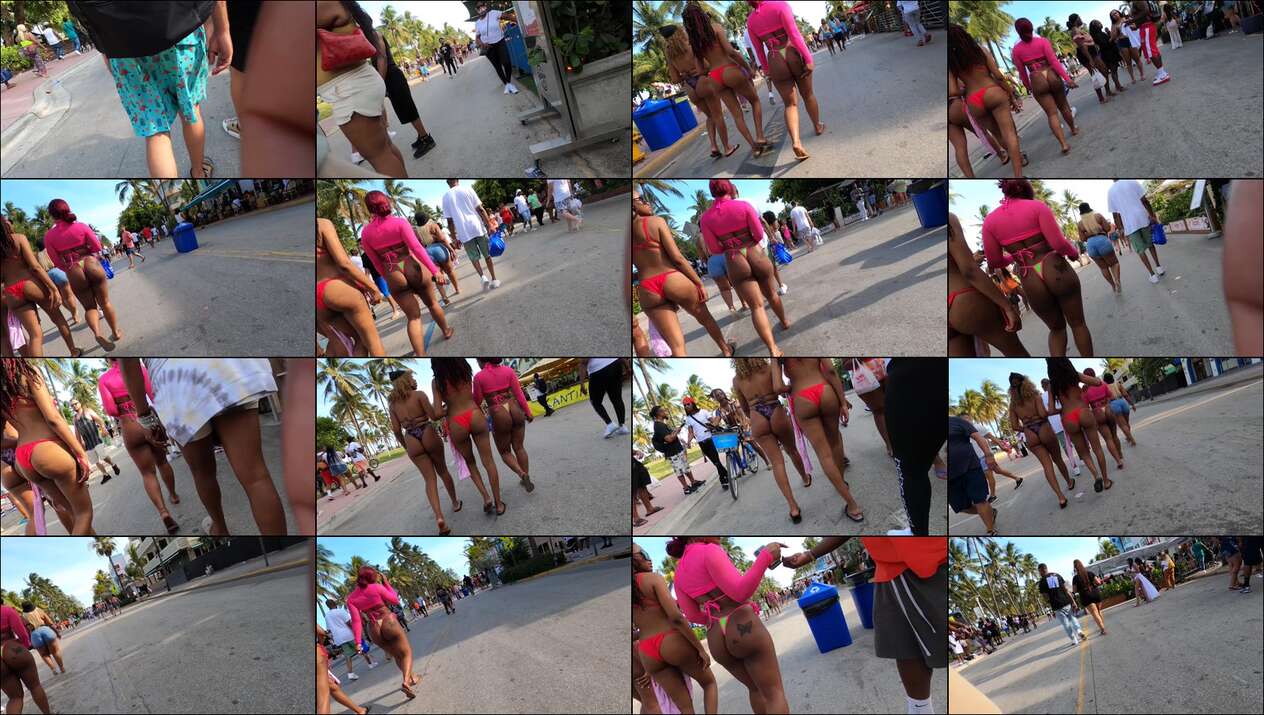 chicago beach candids videos