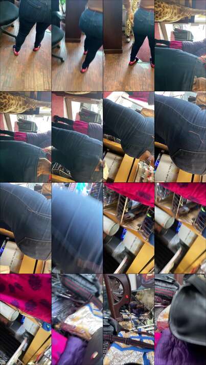 retail booty candid videos