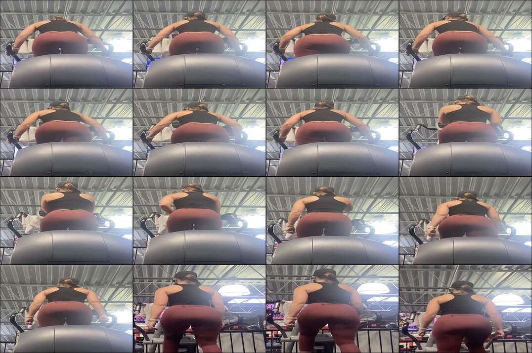 candid gym videos
