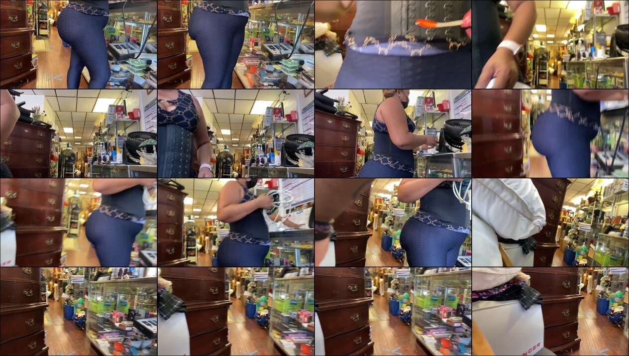 retail booty candid videos