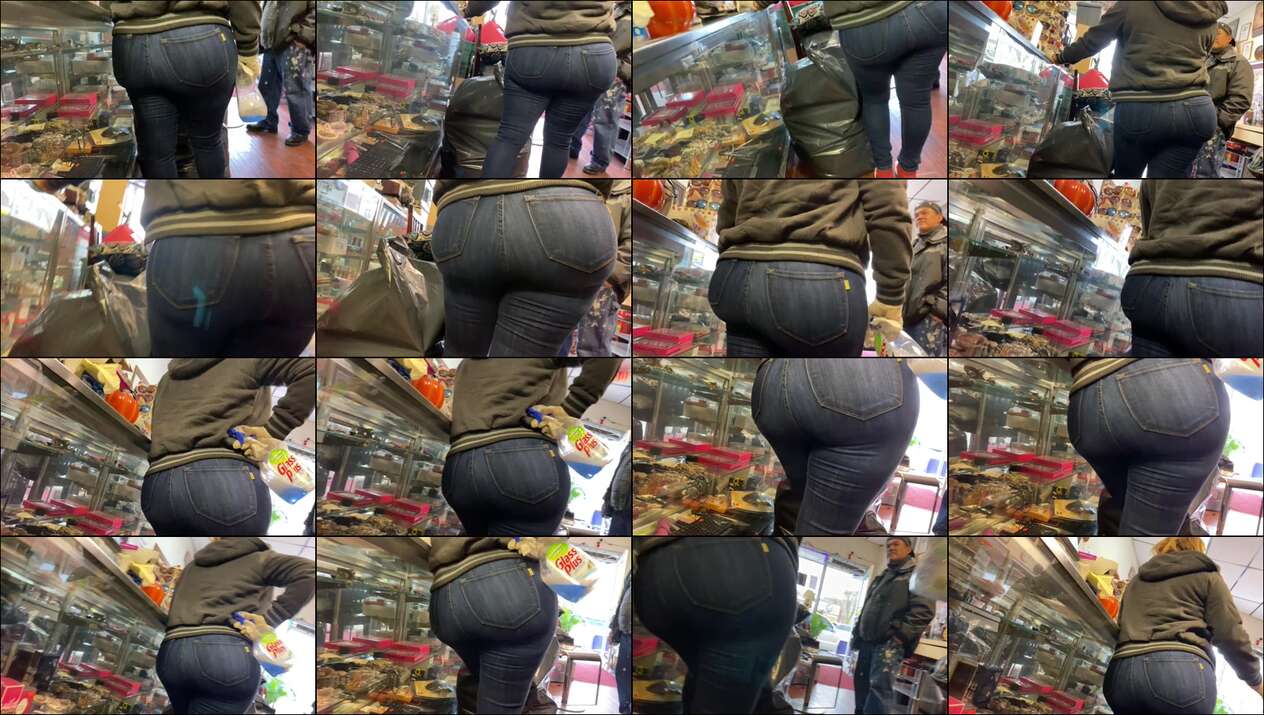 retail booty candid videos