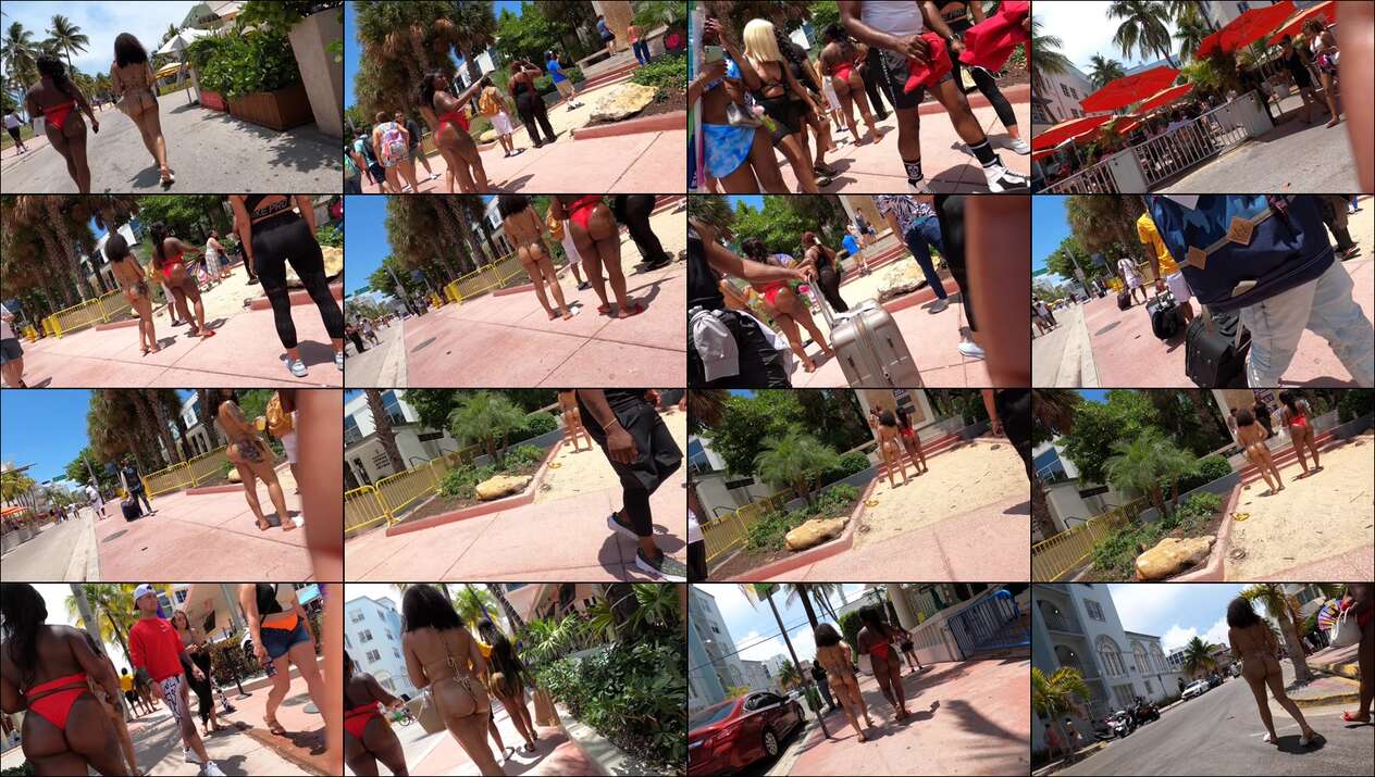 chicago beach candids videos