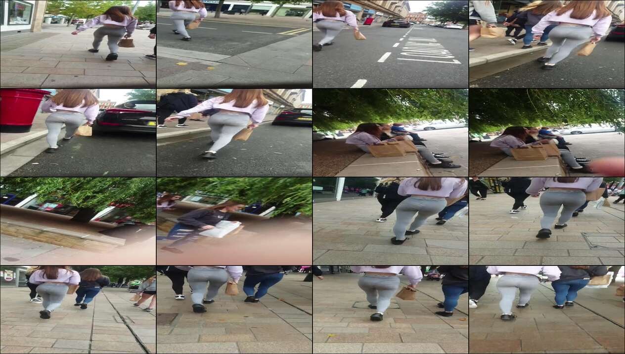 uk leggings candid videos