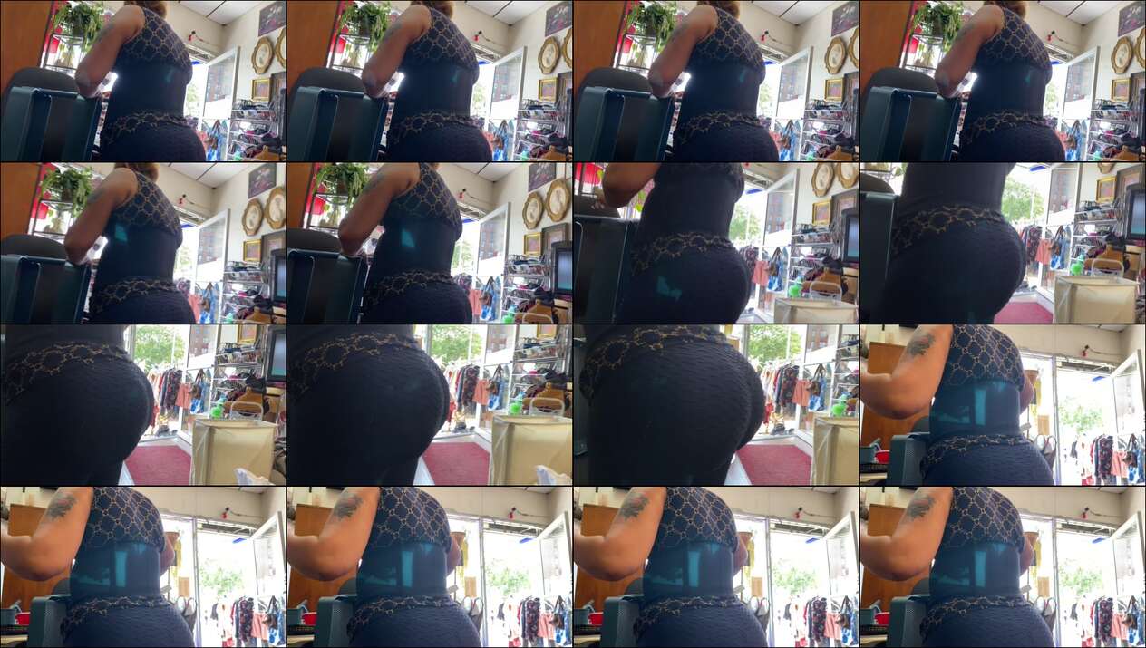 retail booty candid videos
