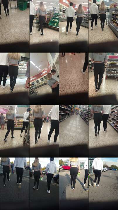 uk leggings candid videos
