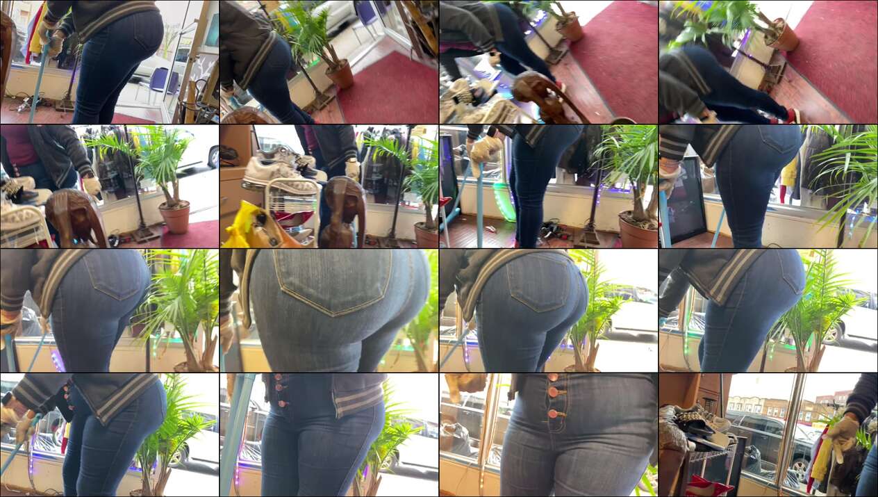 retail booty candid videos