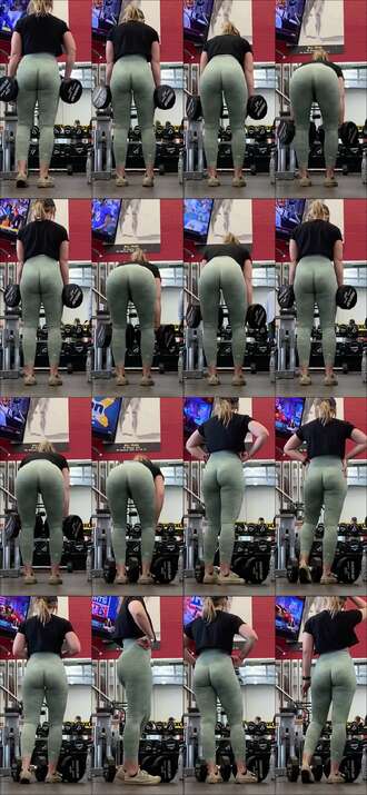 candid gym videos