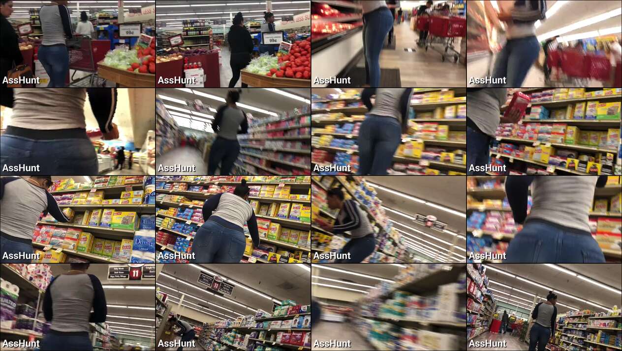 ass hunt candid videos