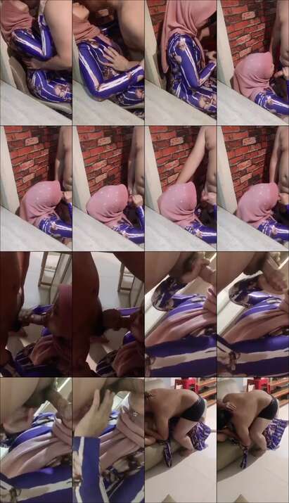 Hijab Mama Muda NgentotNgewe Tante Hijab Pink
