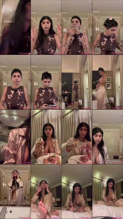 New Mia Khalifa Full Nude Getting Ready For Bed 2024