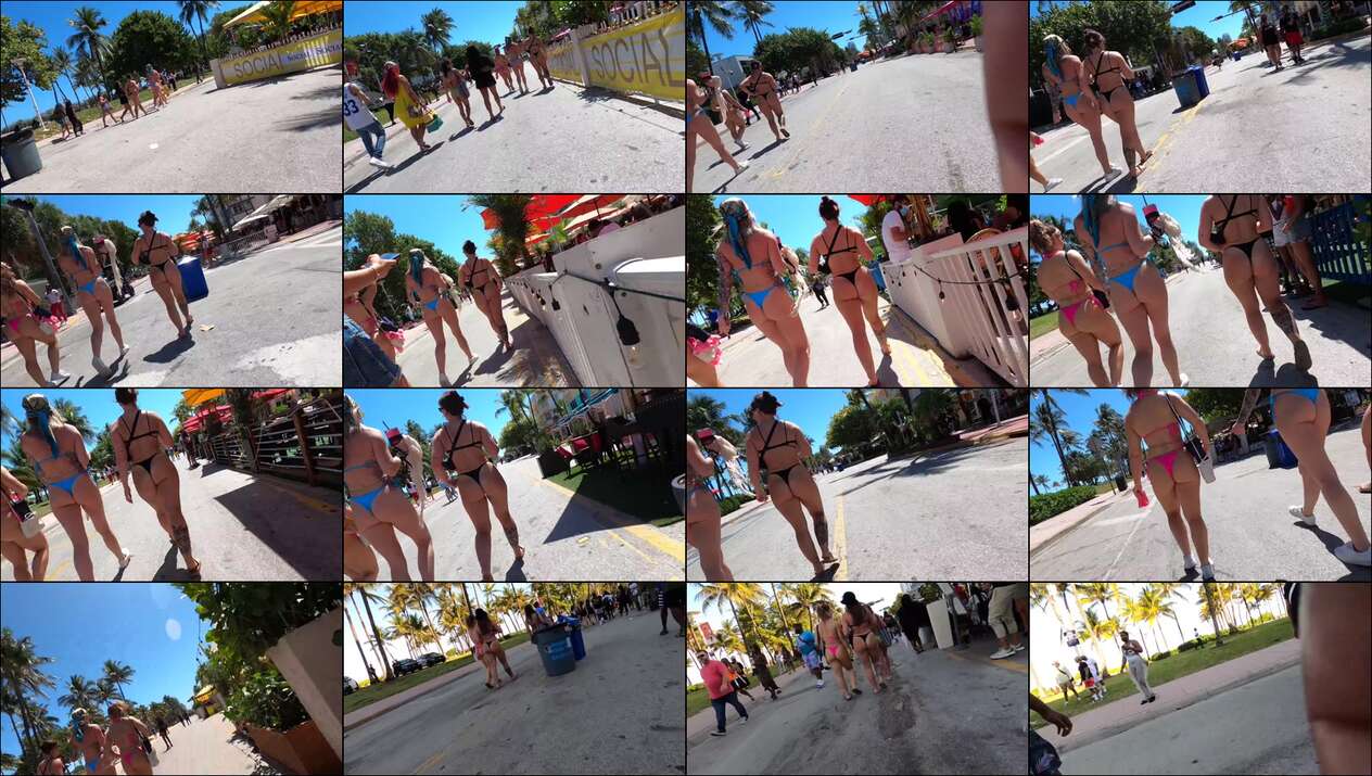 chicago beach candids videos