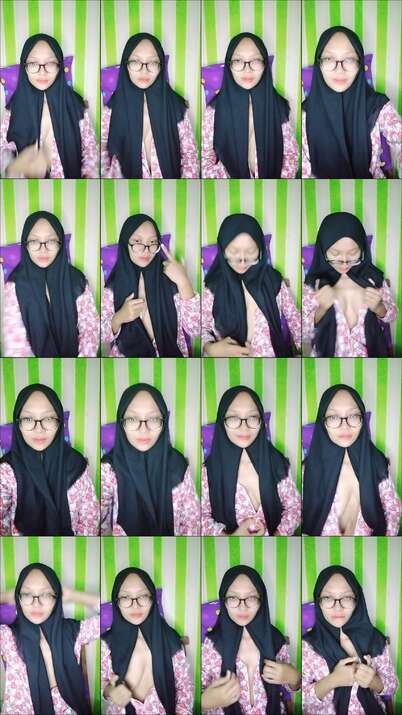 Ella Hijabers Berkacamata Spill Belahan ID 89006826 Mango