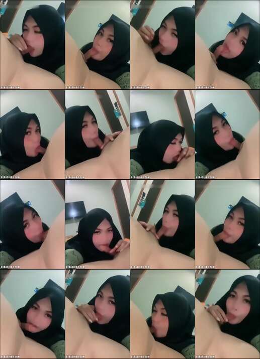 Hijab Cantik Pintar Ngemut Kontol