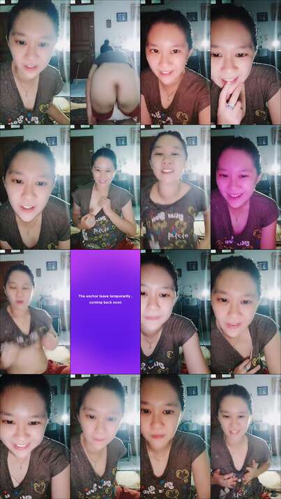 Nungging Lepas Celana Mbak Pohan di Akhir Live