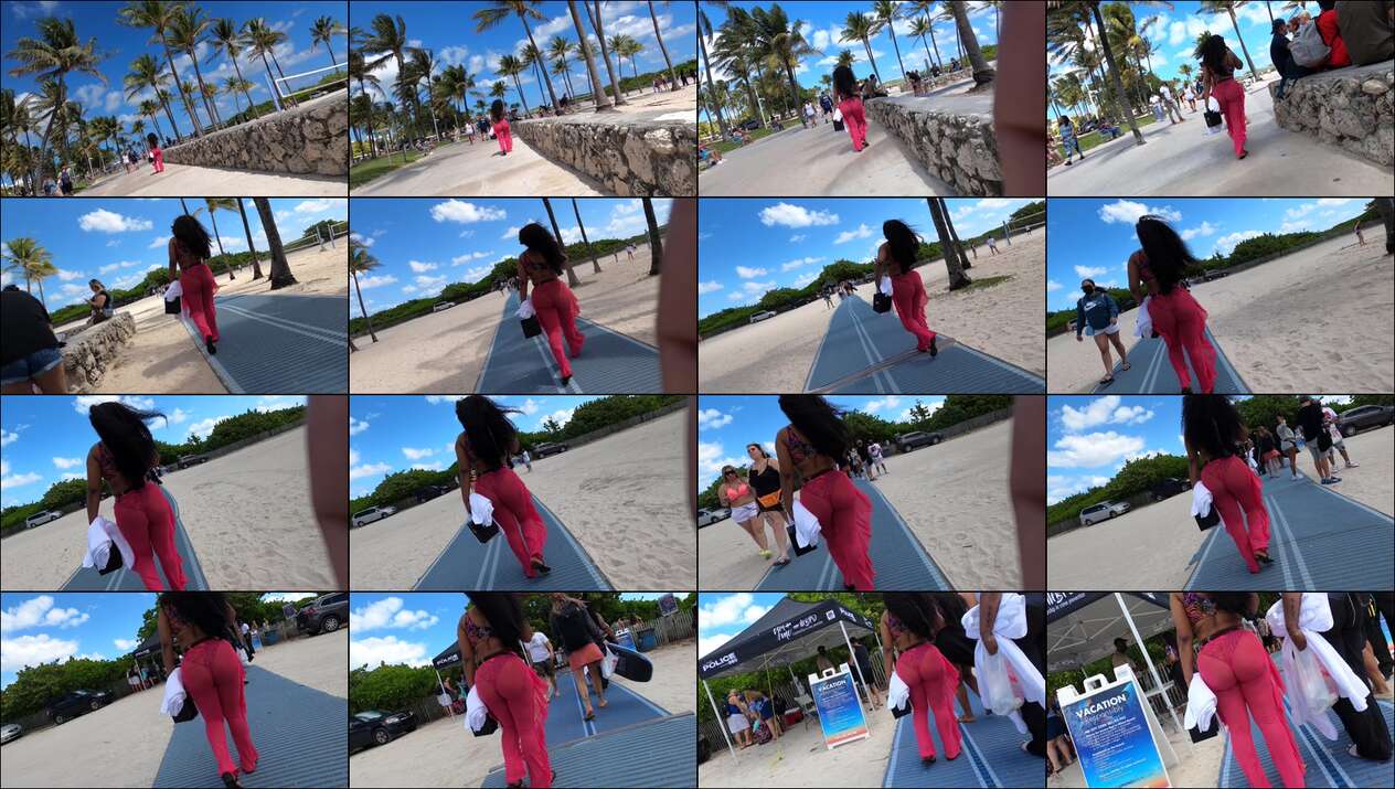chicago beach candids videos