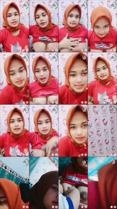 Nurul Jilbab Merah Kreator Tiktok