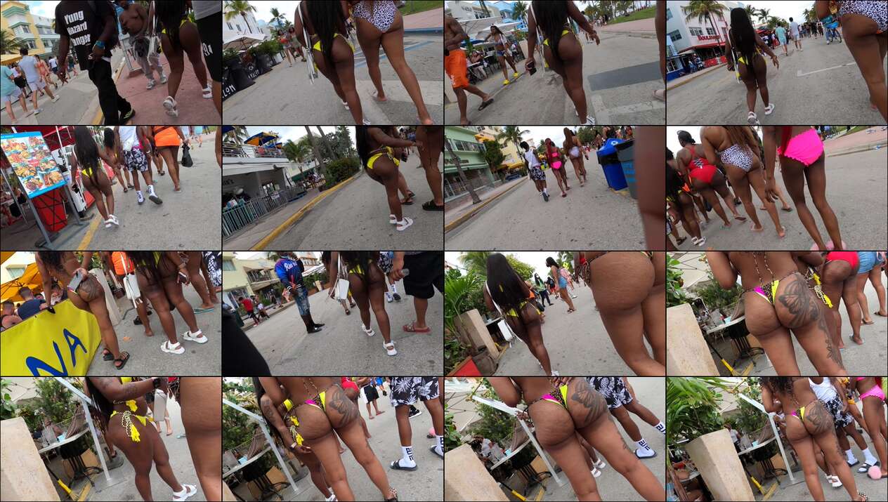 chicago beach candids videos