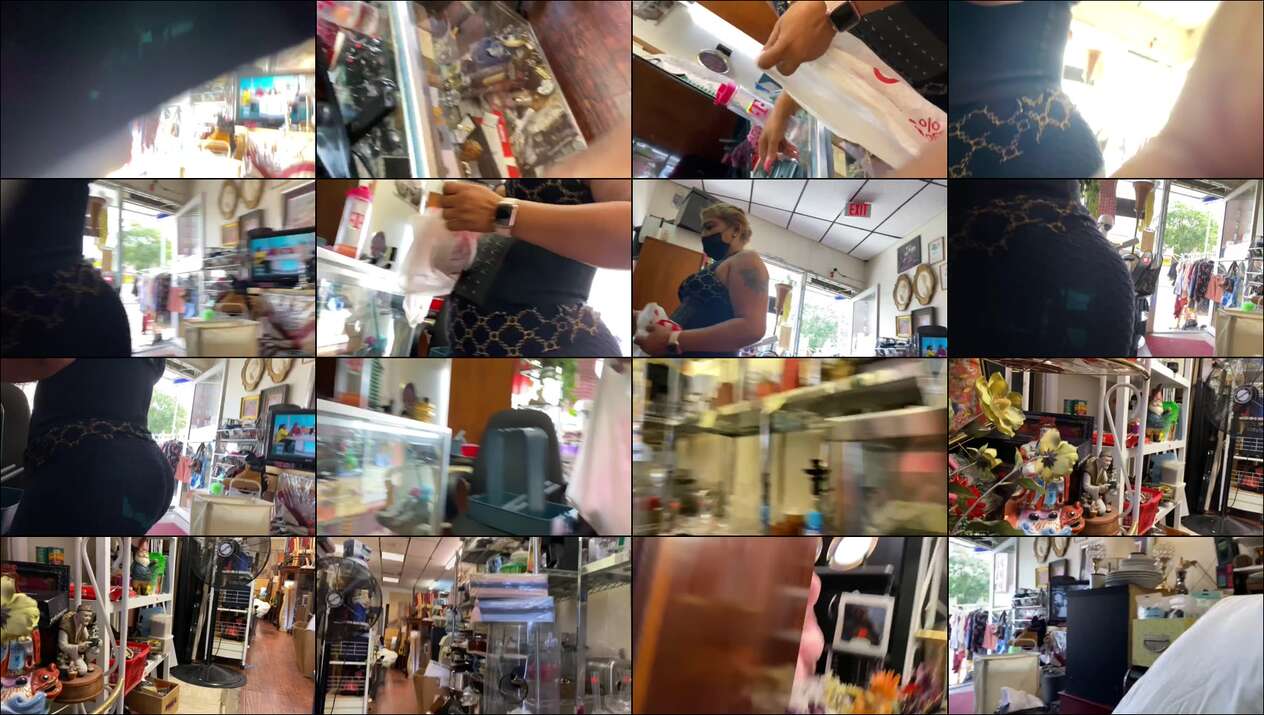 retail booty candid videos