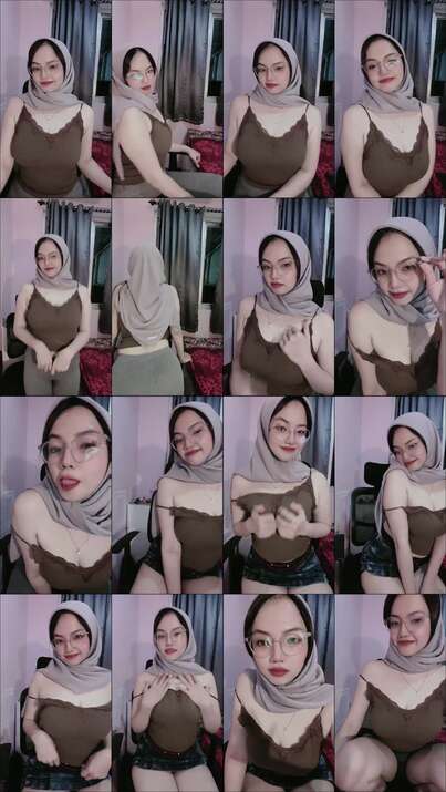 Itsmeii Gadis Hijabers Melet Sambil Ebot Pantat Semok