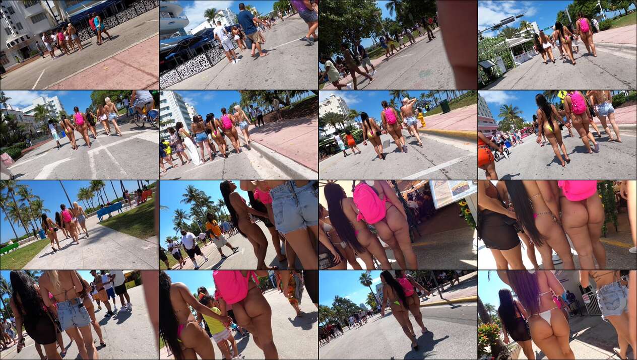 chicago beach candids videos