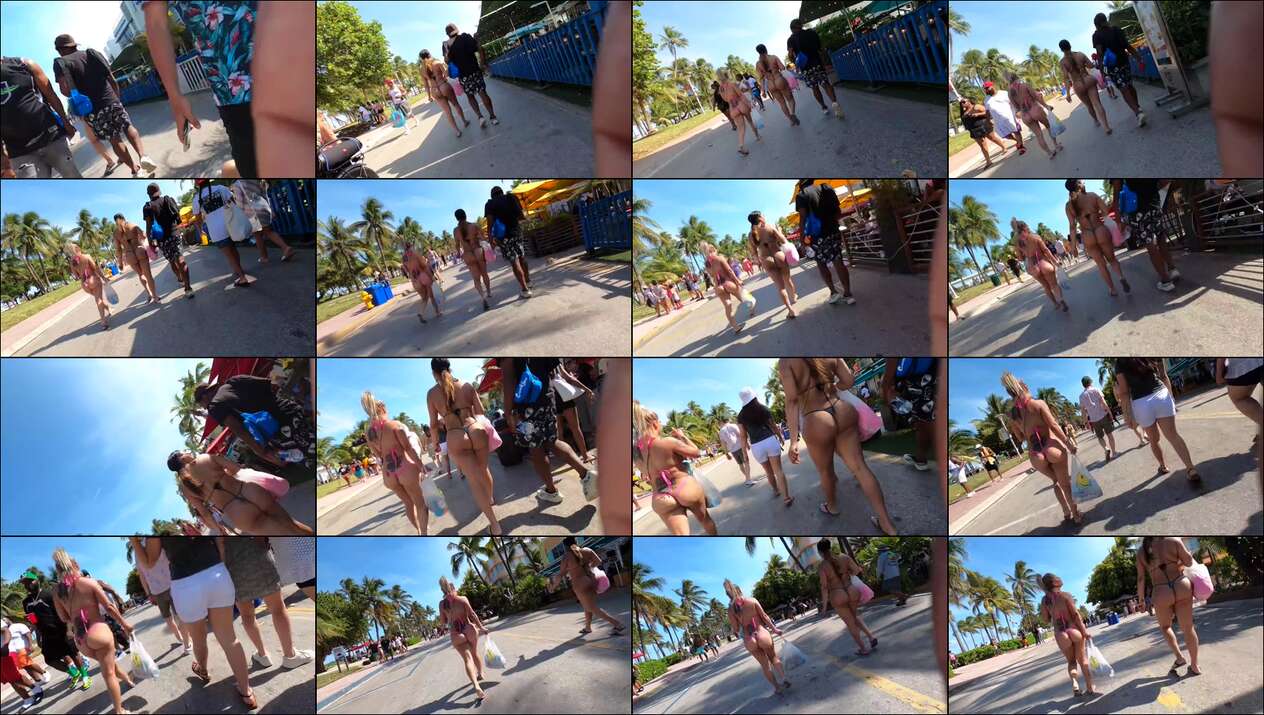 chicago beach candids videos