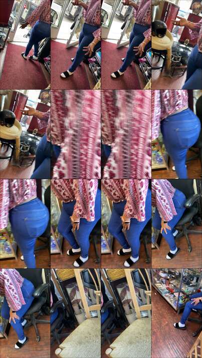 retail booty candid videos