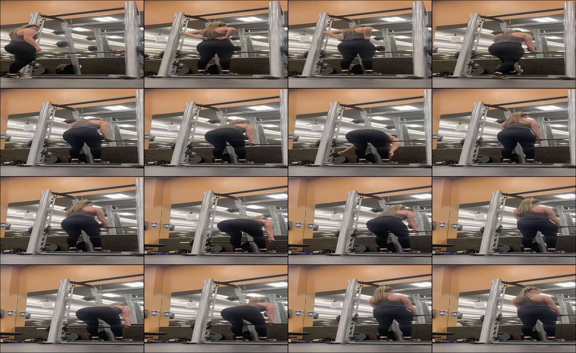 candid gym videos