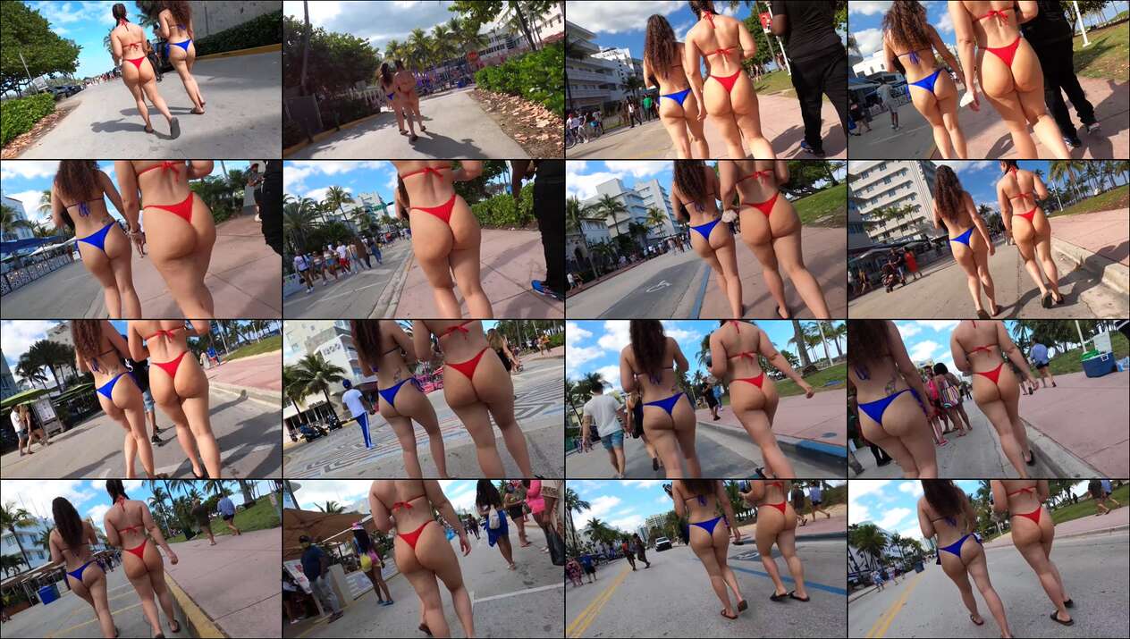 chicago beach candids videos