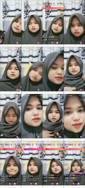 jilbab gemoy imut belajar barbar