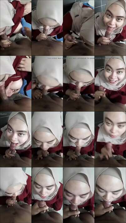 Tudung hijab pancut mulut cum Yandex Indo