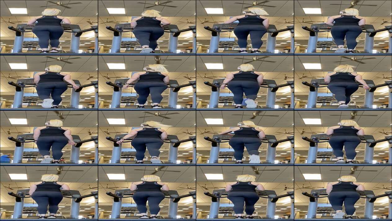 candid gym videos