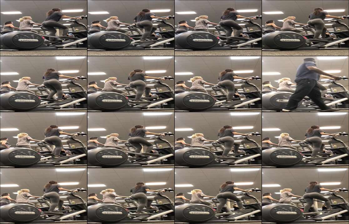 candid gym videos
