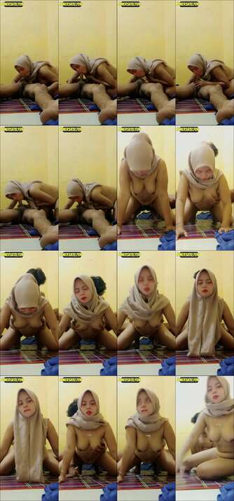 jilbab disepong dan di doggy